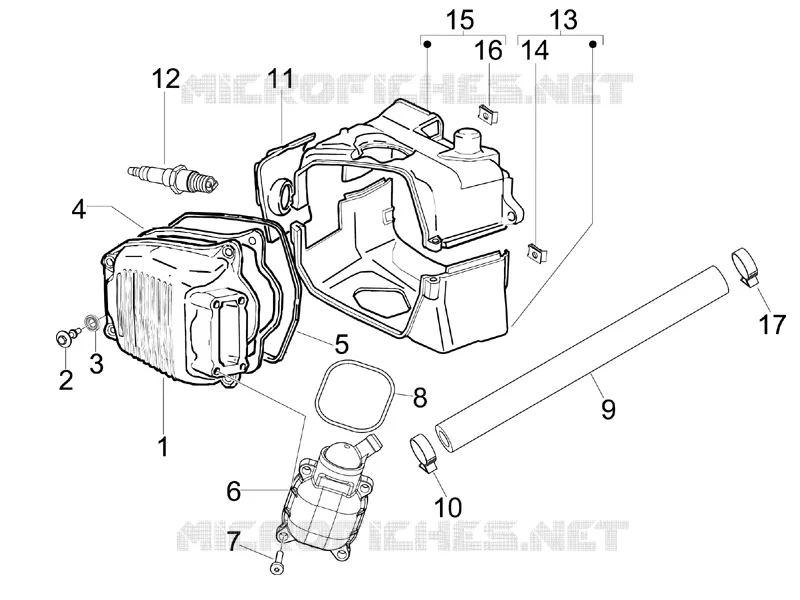 Cylinder head cover