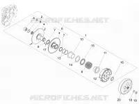 Driven pulley