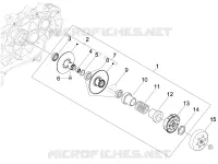 Driven pulley
