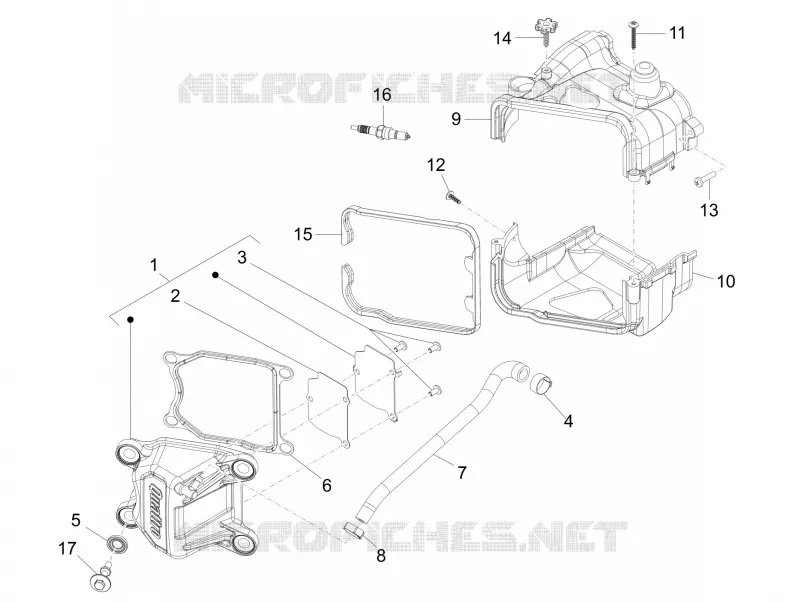 Cylinder head cover