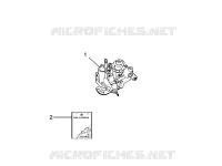 Carburettor, assembly - Union pipe