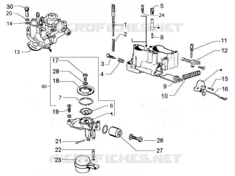 Carburetor's components
