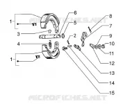 Rear brake - Brake jaw