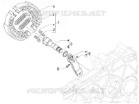 Rear brake - Brake jaw