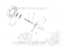Rear brake - Brake jaw