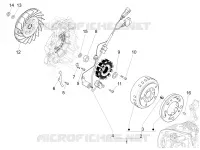 Flywheel magneto