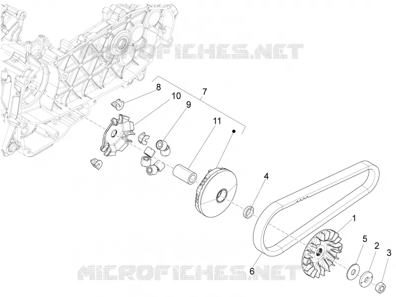 Driving pulley