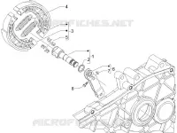Rear brake - Brake jaw