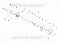 Driven pulley