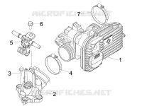 Throttle body - Injector - Union pipe