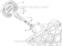 Rear brake - Brake jaw