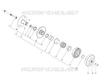 Driven pulley