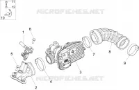 Throttle body - Injector - Union pipe