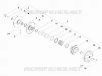 Driven pulley