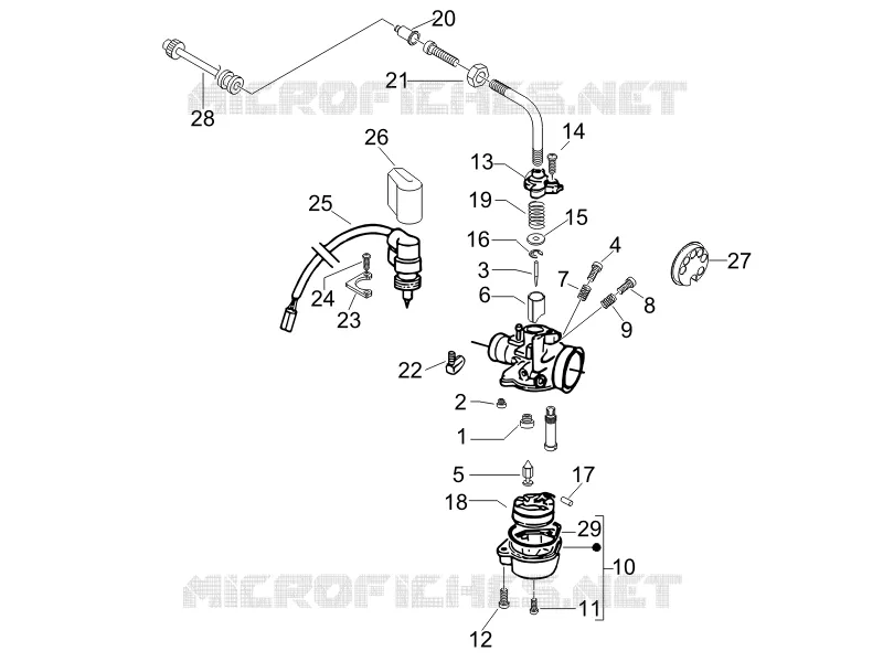 Carburetor's components