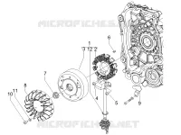 Flywheel magneto