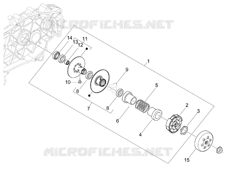 Driven pulley