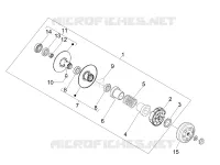 Driven pulley