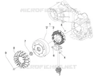 Flywheel magneto