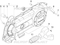 Crankcase cover - Crankcase cooling