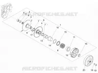 Driven pulley
