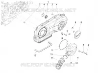 Crankcase cover - Crankcase cooling