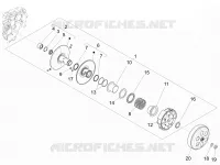Driven pulley