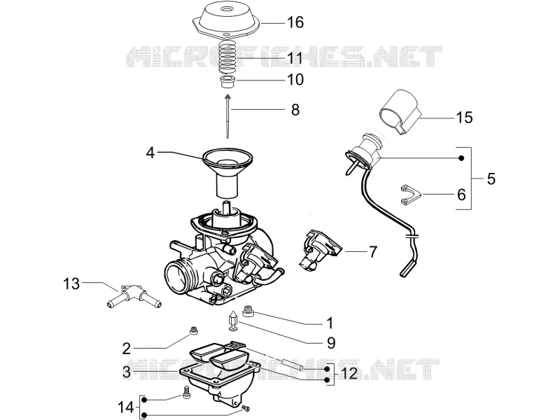 Carburetor's components
