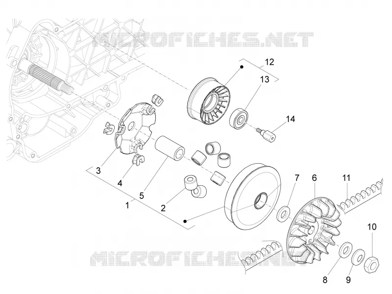 Driving pulley