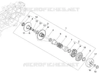 Driven pulley