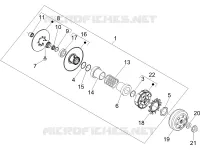 Driven pulley