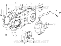 Crankcase cover - Crankcase cooling