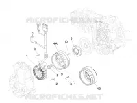 Flywheel magneto