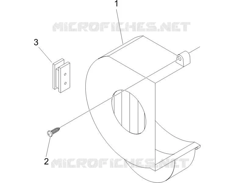 Flywheel magneto cover - Oil filter