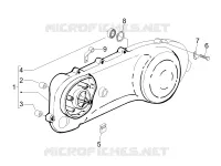 Crankcase cover - Crankcase cooling