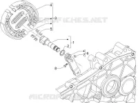 Rear brake - Brake jaw