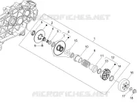 Driven pulley