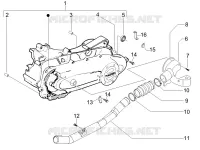 Crankcase cover - Crankcase cooling