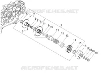 Driven pulley