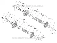 Driven pulley
