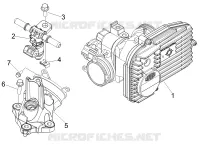 Throttle body - Injector - Union pipe