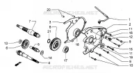 Wheel shaft