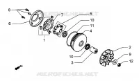 Half-pulley assy., driving