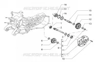 Wheel shaft