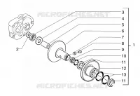 Fixed half-pulley