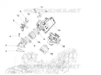 Throttle body - Injector - Union pipe