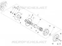 Driven pulley