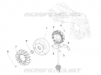 Flywheel magneto