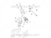 Carburettor, assembly - Union pipe