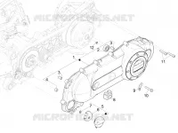 Crankcase cover - Crankcase cooling